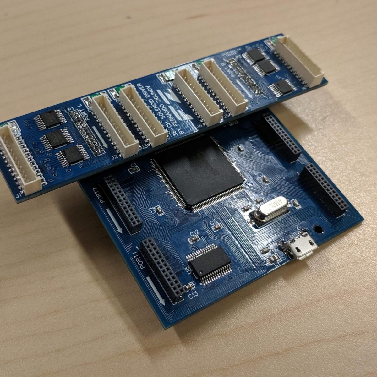 Driving a hundred solenoid&nbsp;valves