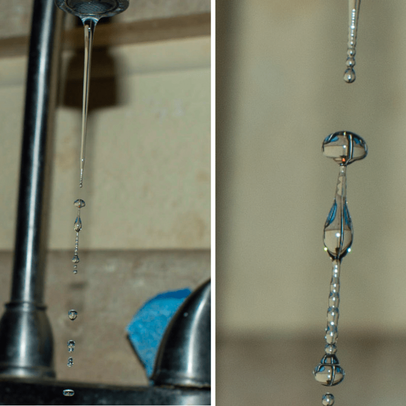 The anti-gravity piddler: A demonstration of&nbsp;aliasing